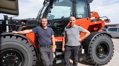 YH60 Weizenverladung Agrarprodukte Rottdorf