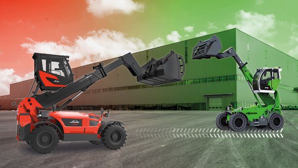 SENNEBOGEN-cooperation LINDE-Telehandler SENNEBOGEN-cooperation LINDE-Telehandler