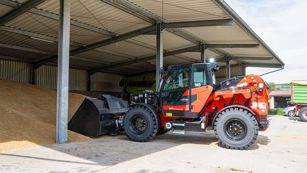 YH60 Weizenverladung Agrarprodukte Rottdorf