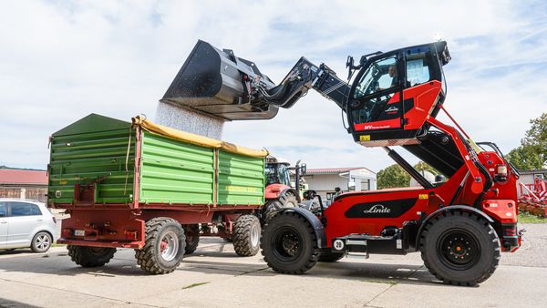 YH60 Weizenverladung Agrarprodukte Rottdorf